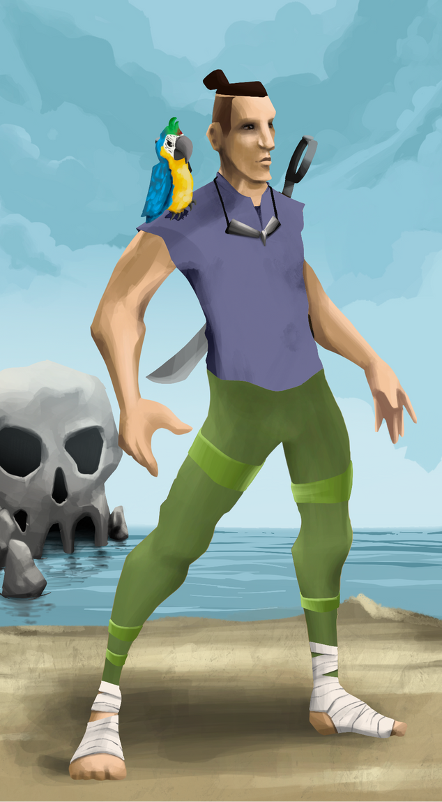 AlgoSeas Pirate #24372 NFT on Algorand