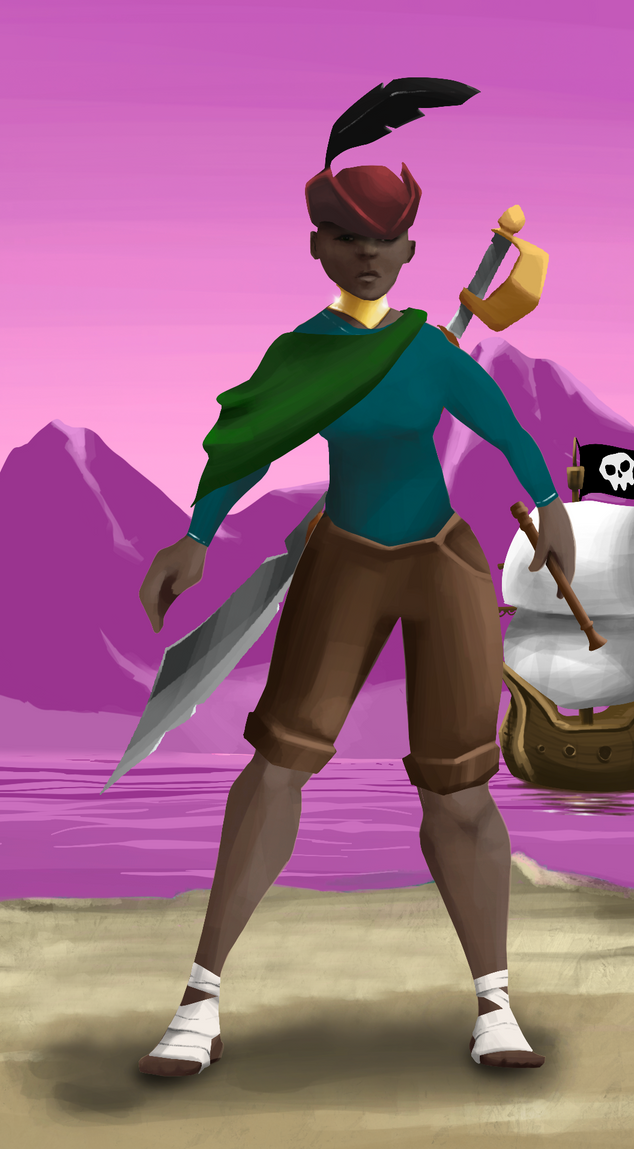 AlgoSeas Pirate #24386 NFT on Algorand