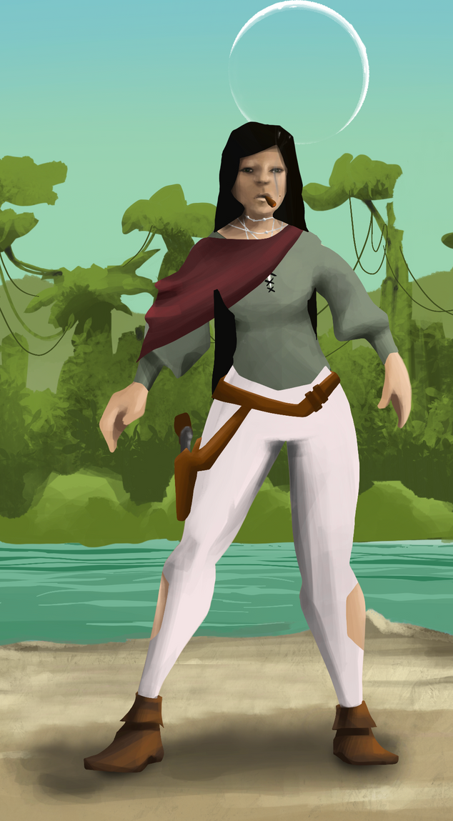 AlgoSeas Pirate #24393 NFT on Algorand