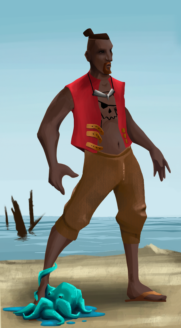 AlgoSeas Pirate #24394 NFT on Algorand