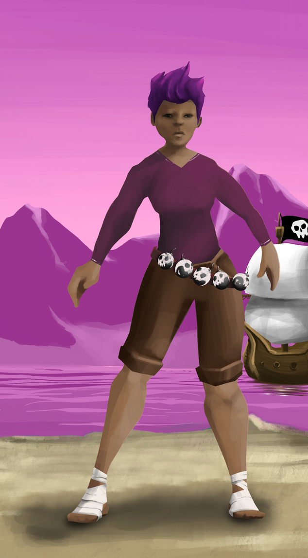 AlgoSeas Pirate #24399 NFT on Algorand