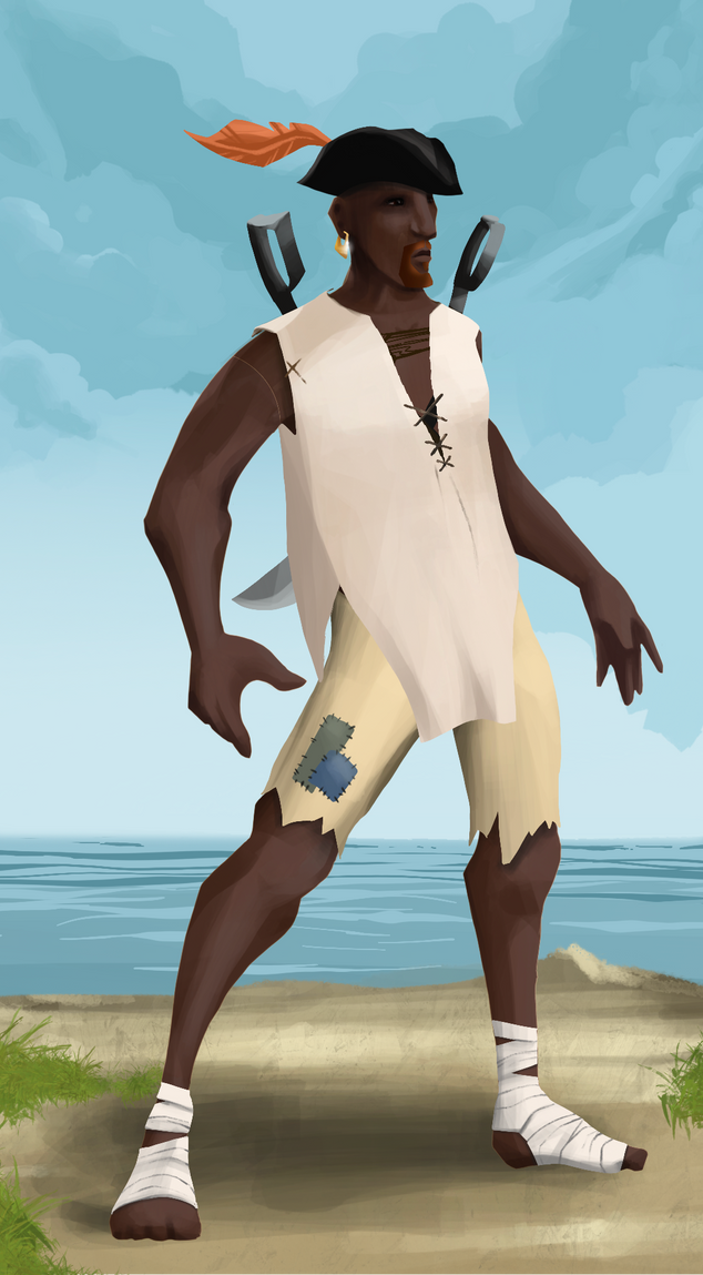 AlgoSeas Pirate #244 NFT on Algorand