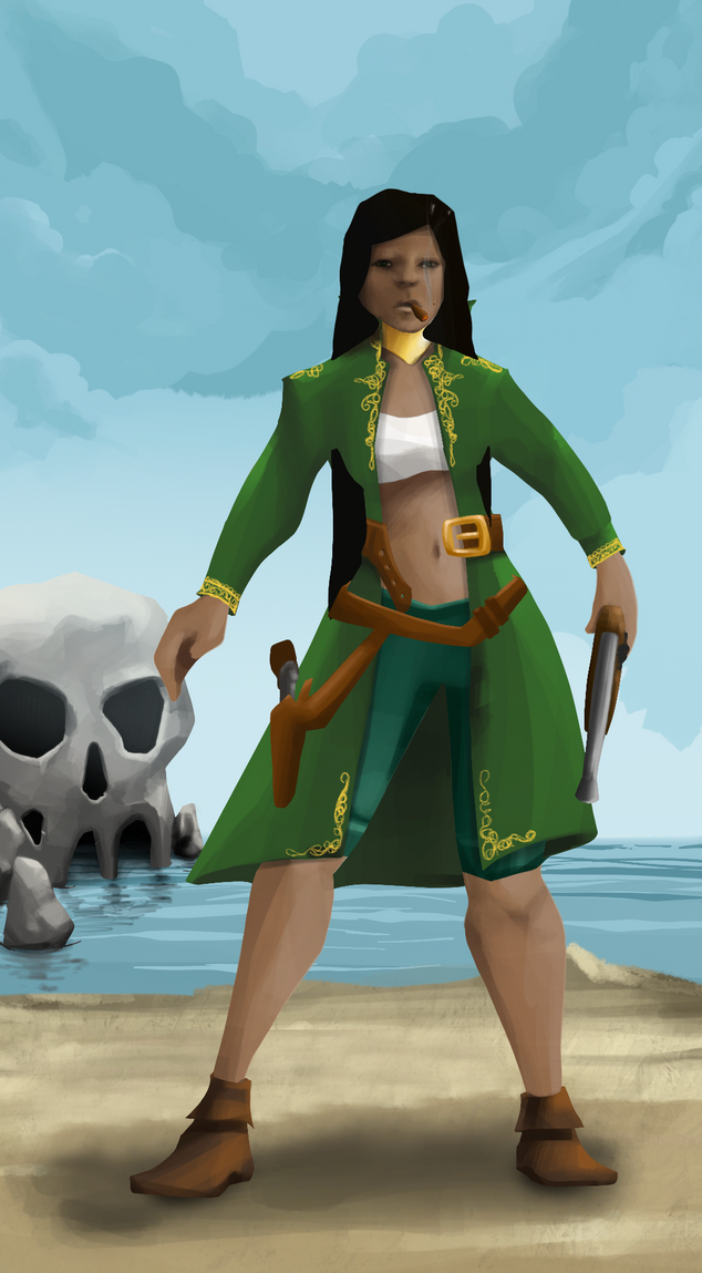 AlgoSeas Pirate #24406 NFT on Algorand