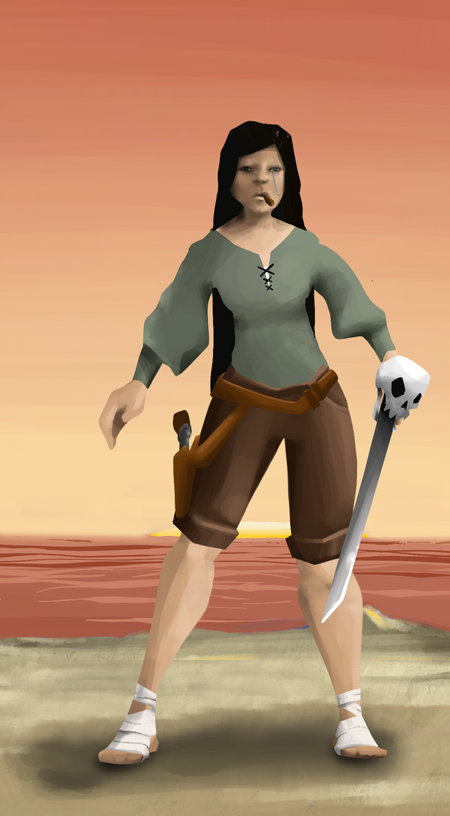 AlgoSeas Pirate #24410 NFT on Algorand