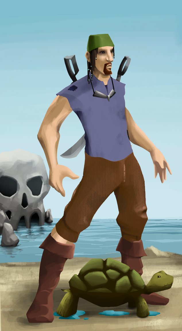 AlgoSeas Pirate #24427 NFT on Algorand