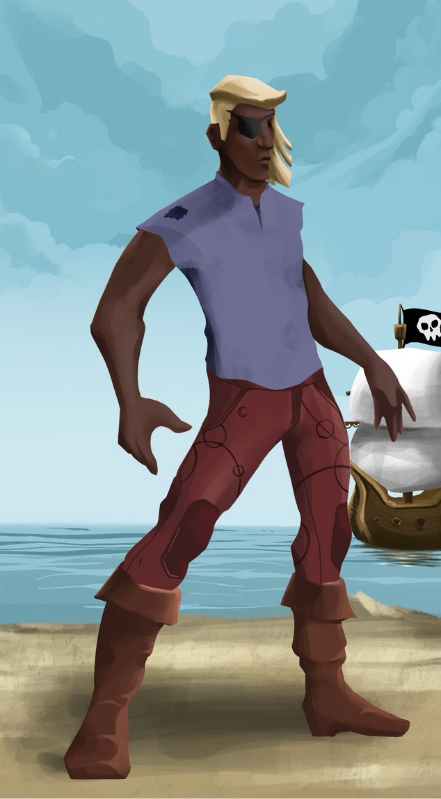 AlgoSeas Pirate #24434 NFT on Algorand