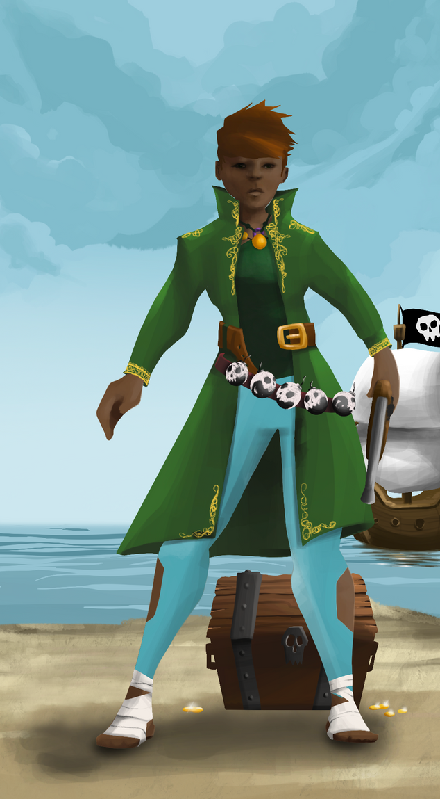 AlgoSeas Pirate #24438 NFT on Algorand