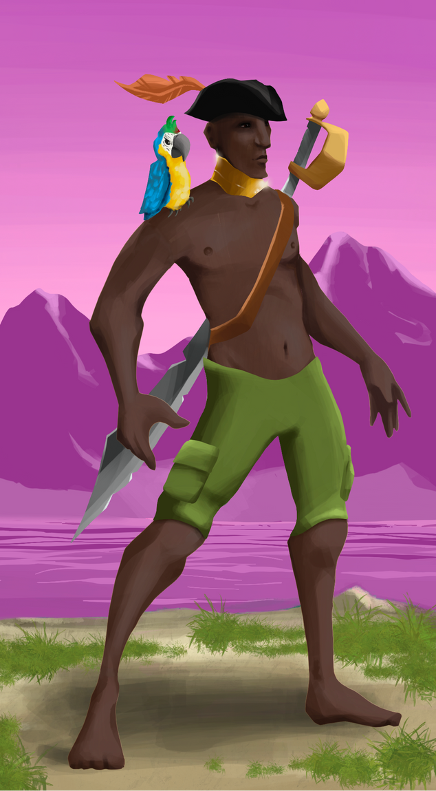 AlgoSeas Pirate #24442 NFT on Algorand