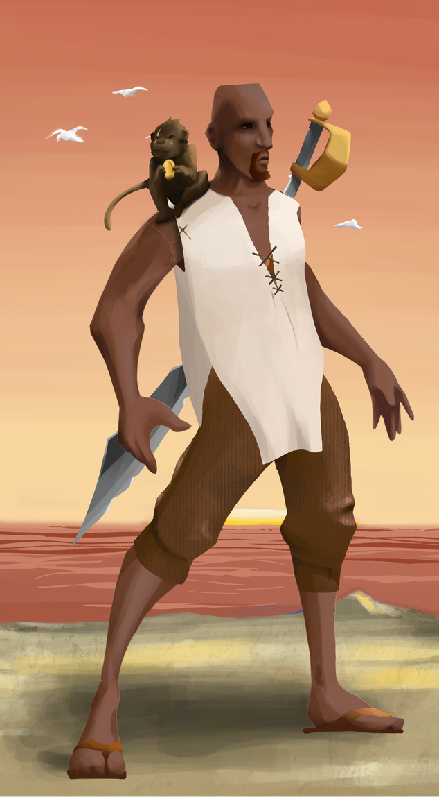 AlgoSeas Pirate #24449 NFT on Algorand