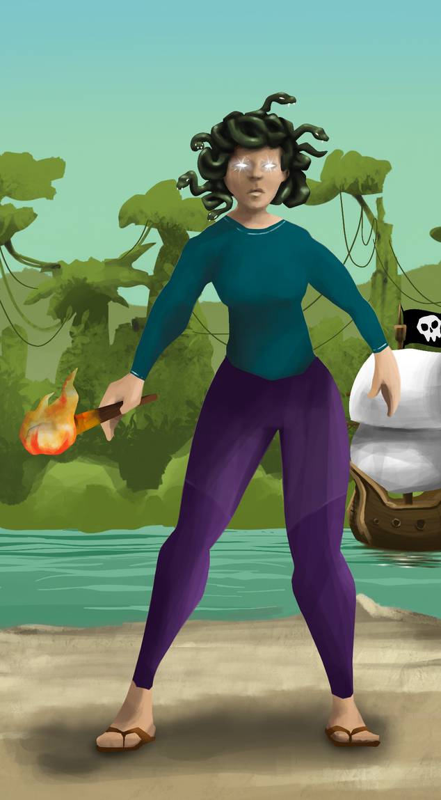 AlgoSeas Pirate #24463 NFT on Algorand