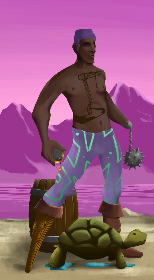 AlgoSeas Pirate #24464 NFT on Algorand