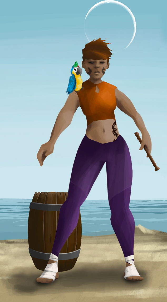 AlgoSeas Pirate #24481 NFT on Algorand