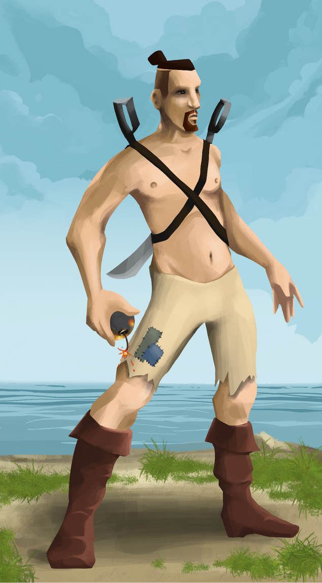 AlgoSeas Pirate #24487 NFT on Algorand