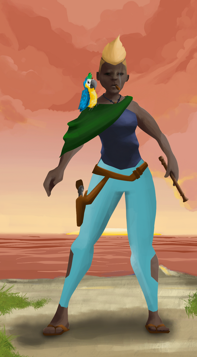 AlgoSeas Pirate #24494 NFT on Algorand