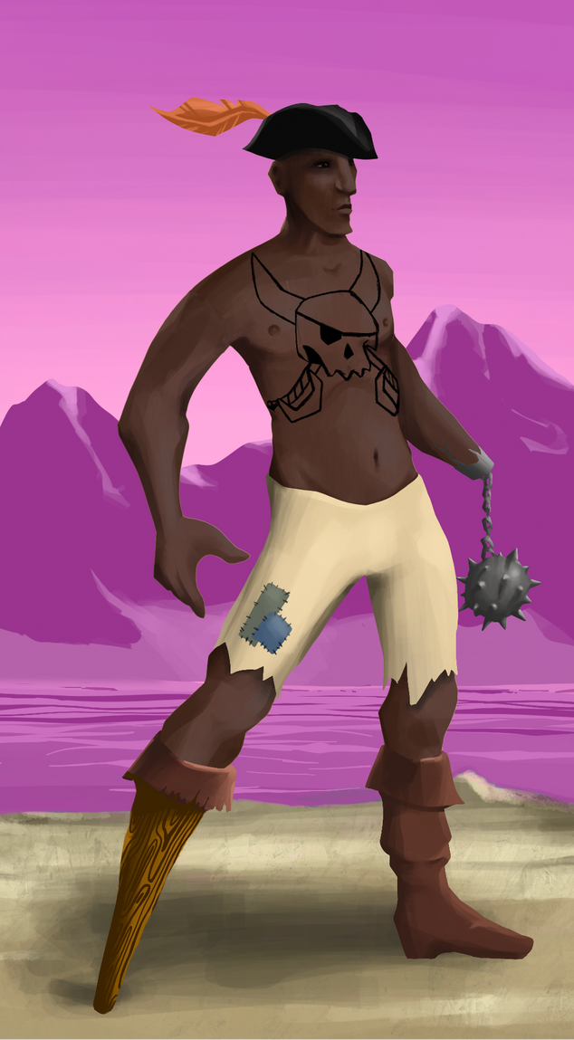 AlgoSeas Pirate #24496 NFT on Algorand