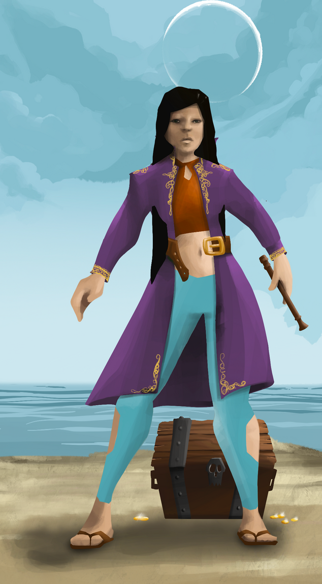 AlgoSeas Pirate #24504 NFT on Algorand