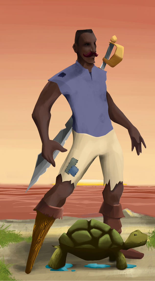 AlgoSeas Pirate #24532 NFT on Algorand