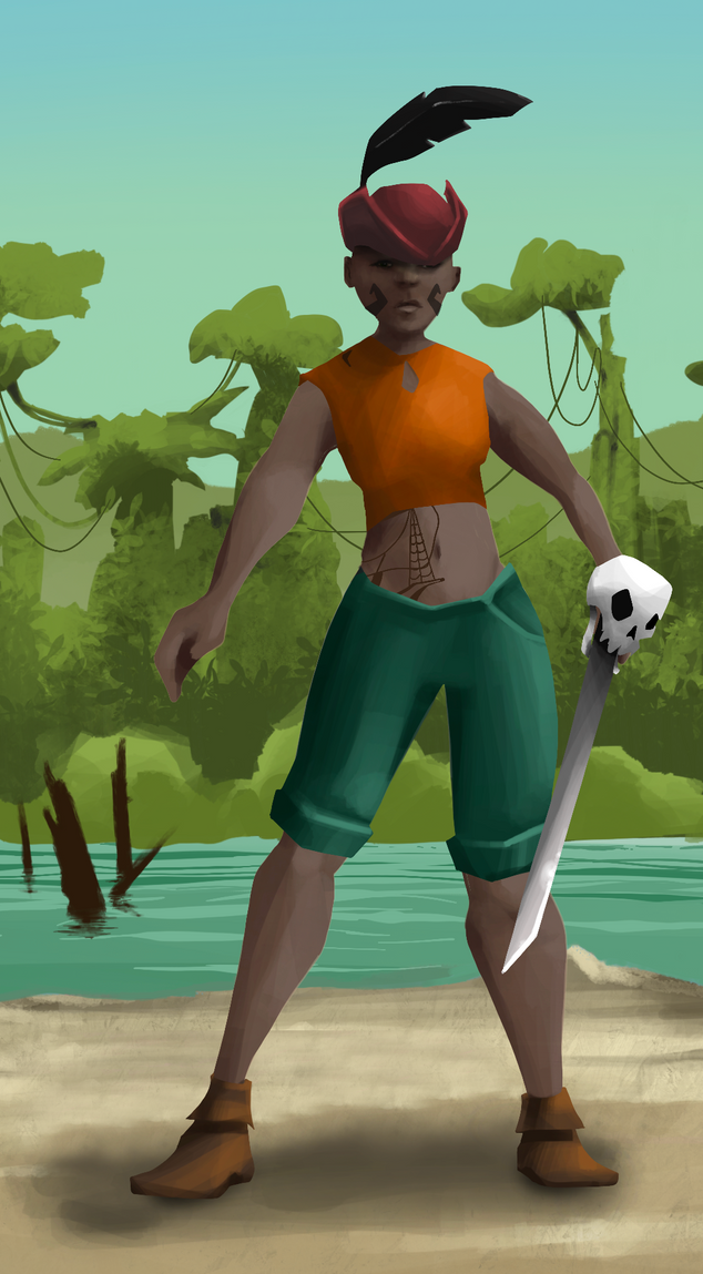 AlgoSeas Pirate #24572 NFT on Algorand