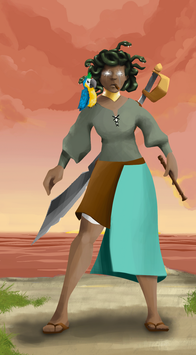 AlgoSeas Pirate #24573 NFT on Algorand