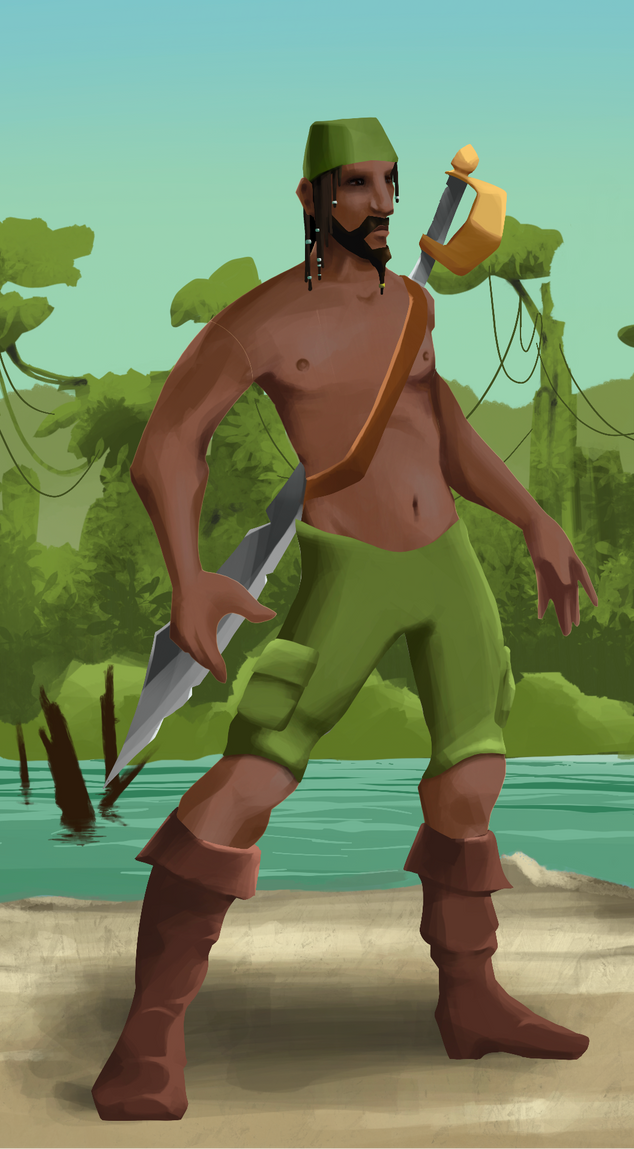 AlgoSeas Pirate #24587 NFT on Algorand