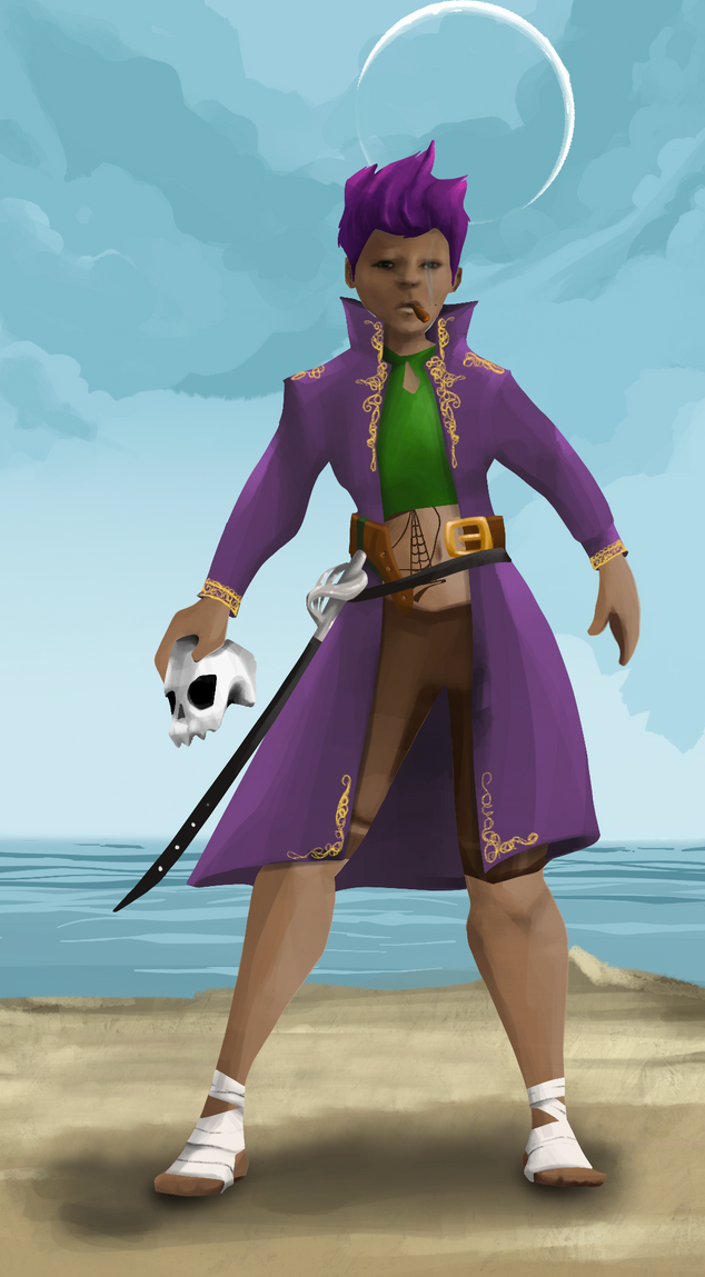 AlgoSeas Pirate #24589 NFT on Algorand