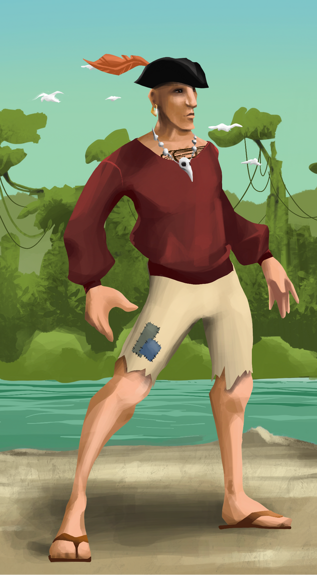 AlgoSeas Pirate #24591 NFT on Algorand