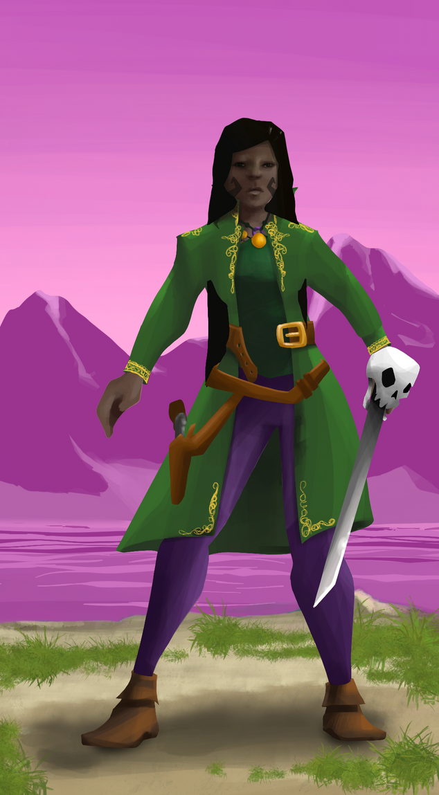 AlgoSeas Pirate #24595 NFT on Algorand