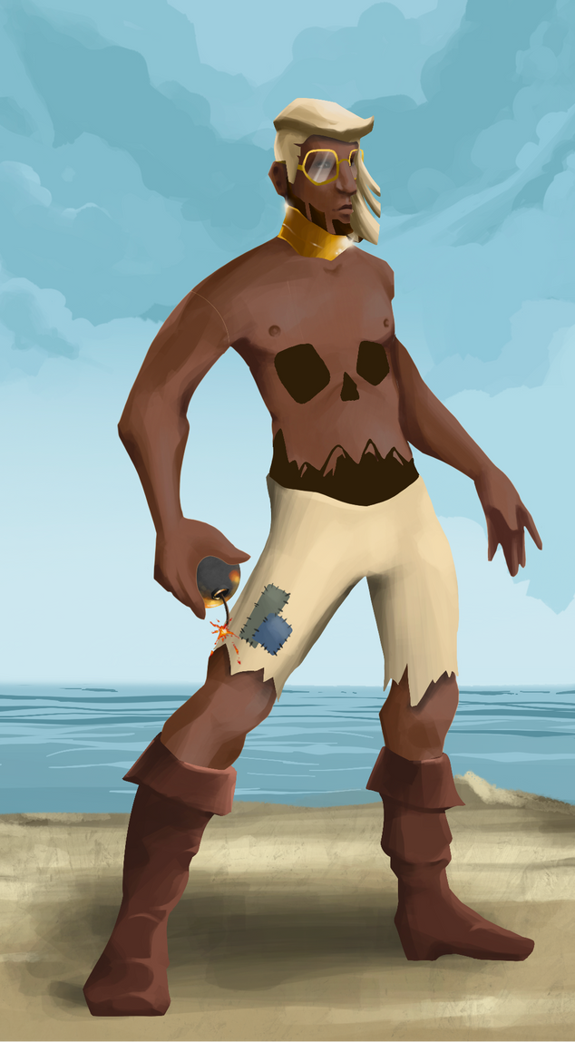 AlgoSeas Pirate #24596 NFT on Algorand