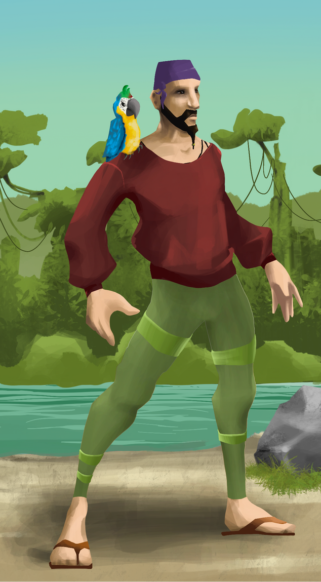 AlgoSeas Pirate #24602 NFT on Algorand