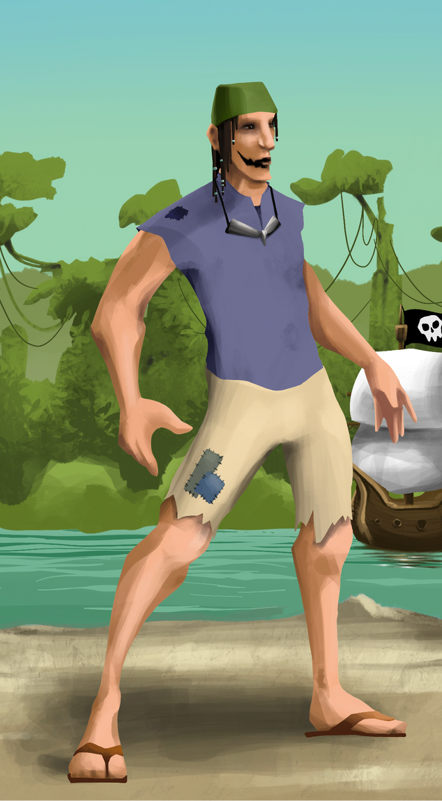 AlgoSeas Pirate #24613 NFT on Algorand