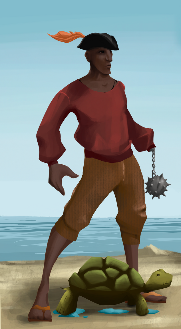 AlgoSeas Pirate #24616 NFT on Algorand