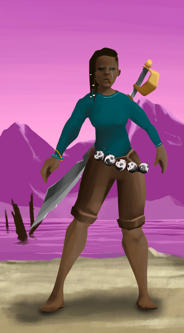 AlgoSeas Pirate #24642 NFT on Algorand