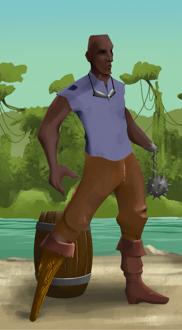 AlgoSeas Pirate #24649 NFT on Algorand