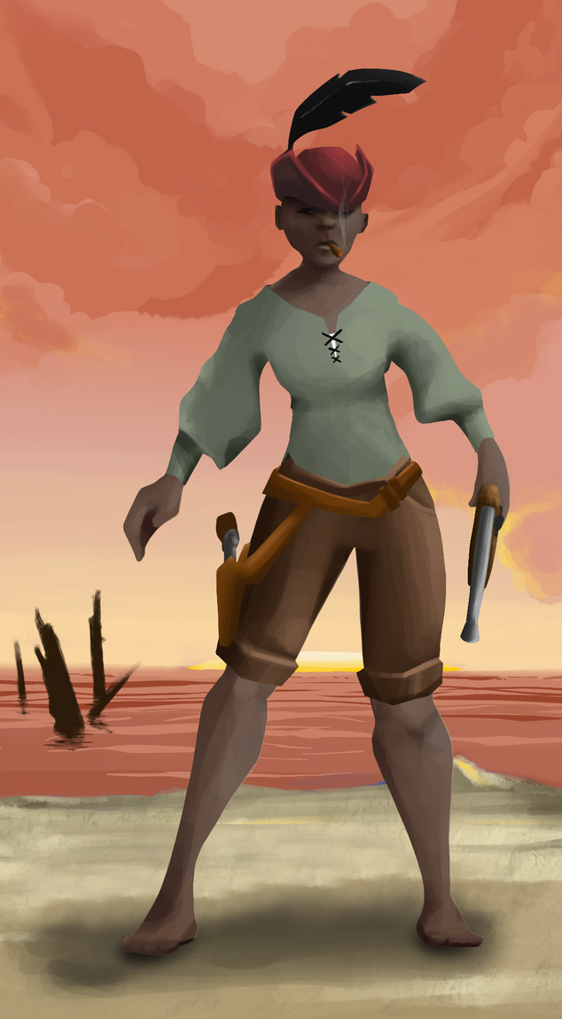 AlgoSeas Pirate #24650 NFT on Algorand