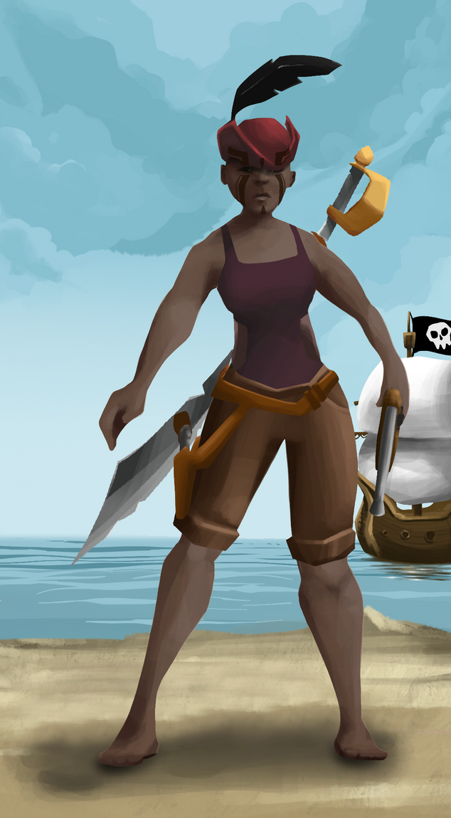 AlgoSeas Pirate #24657 NFT on Algorand