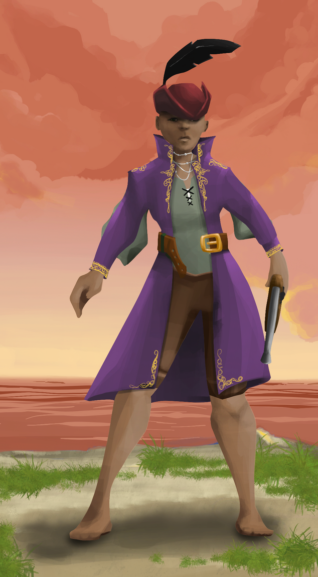 AlgoSeas Pirate #24665 NFT on Algorand