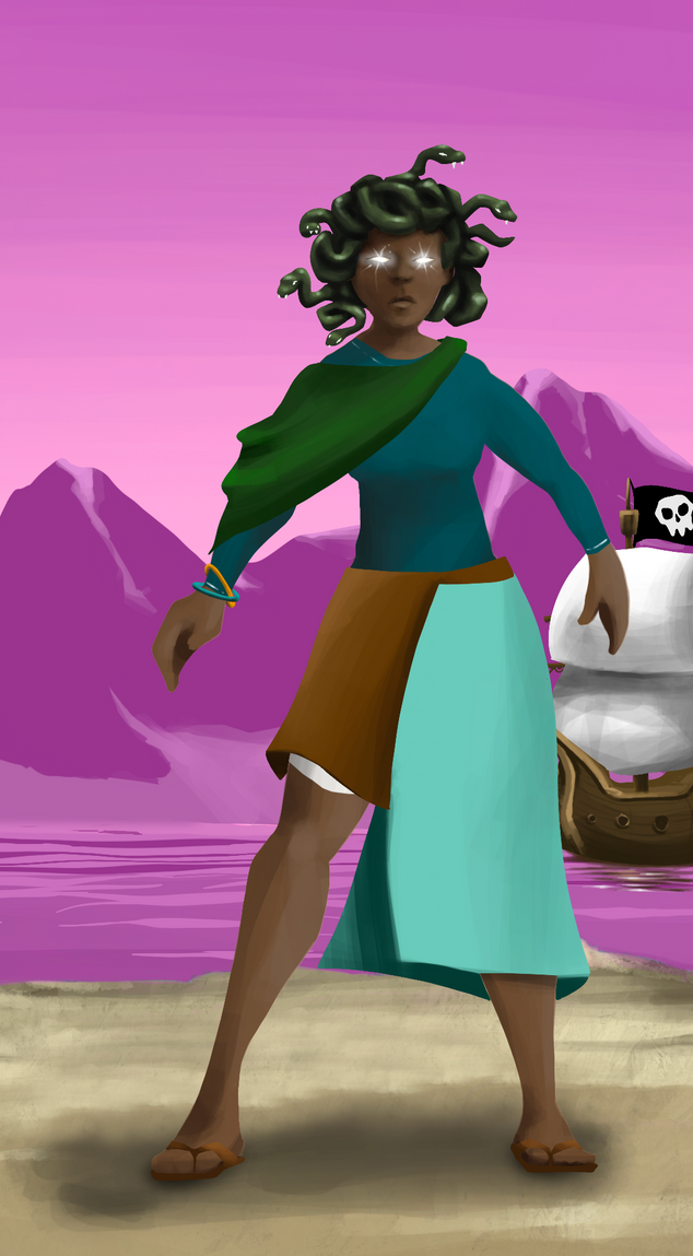 AlgoSeas Pirate #24672 NFT on Algorand