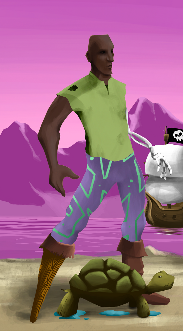 AlgoSeas Pirate #24675 NFT on Algorand