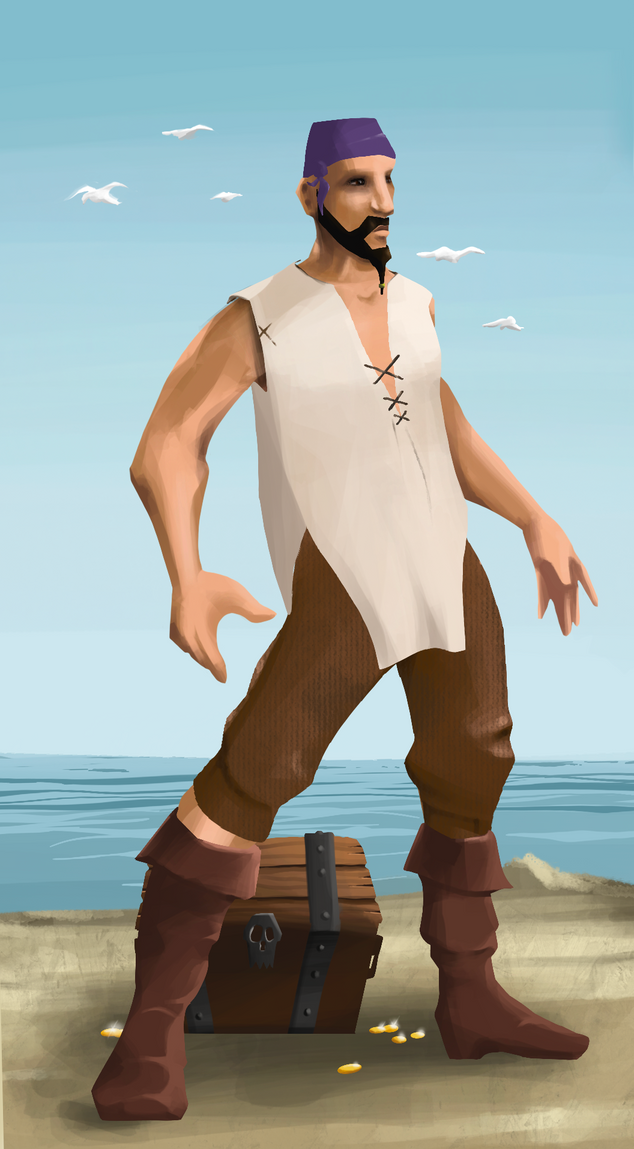 AlgoSeas Pirate #24681 NFT on Algorand