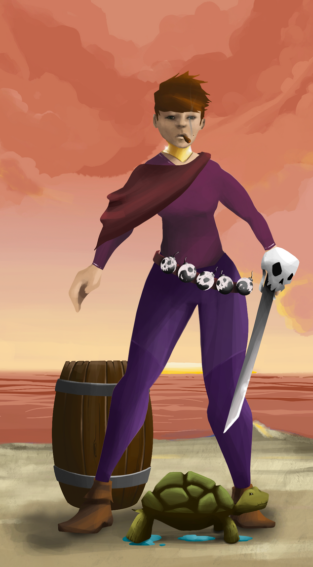 AlgoSeas Pirate #24688 NFT on Algorand