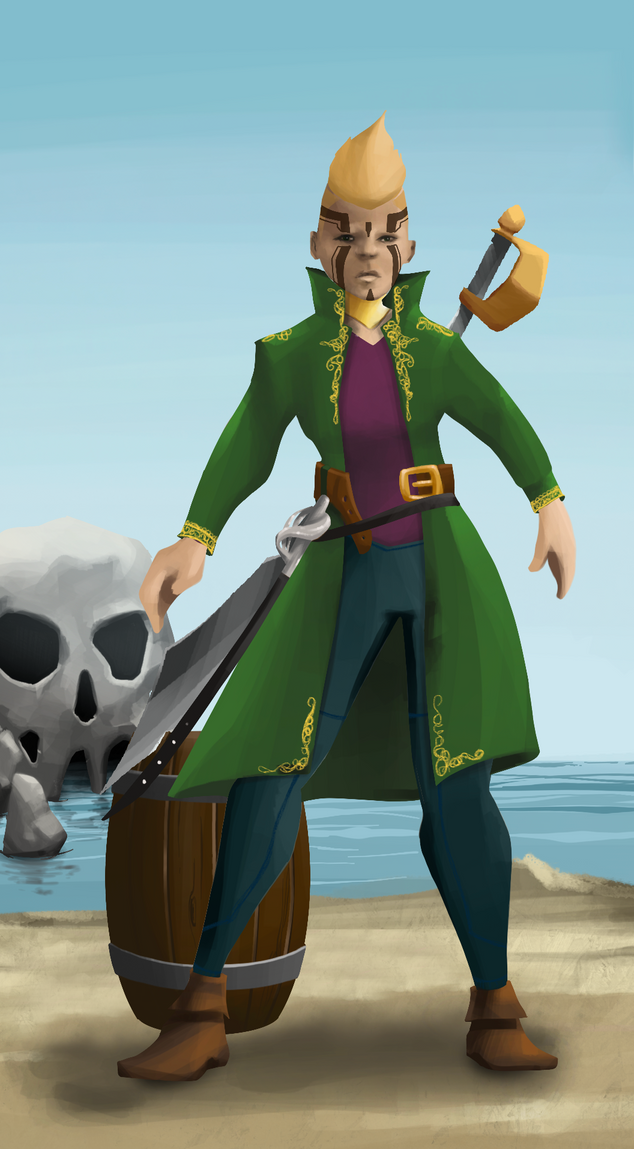 AlgoSeas Pirate #24699 NFT on Algorand