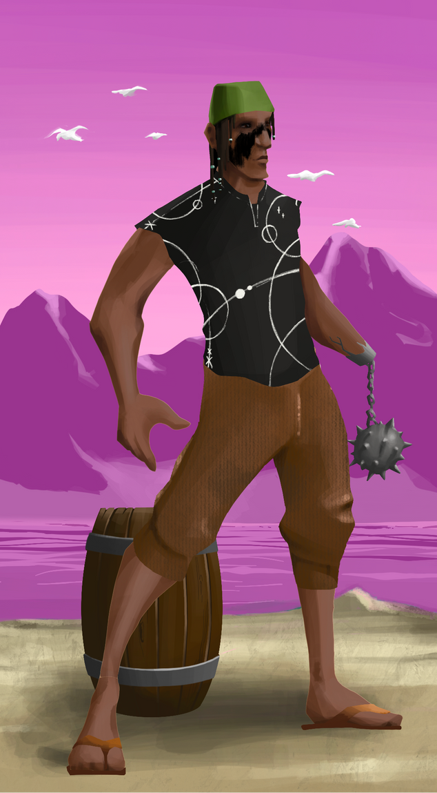 AlgoSeas Pirate #24700 NFT on Algorand