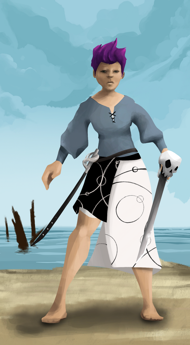 AlgoSeas Pirate #24702 NFT on Algorand