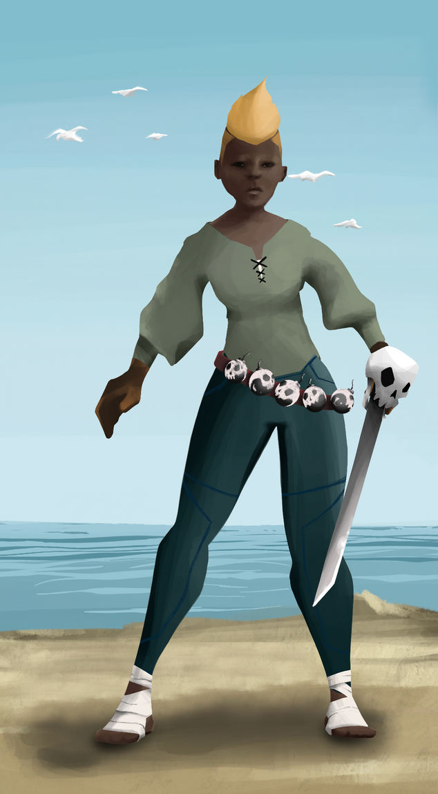 AlgoSeas Pirate #24704 NFT on Algorand