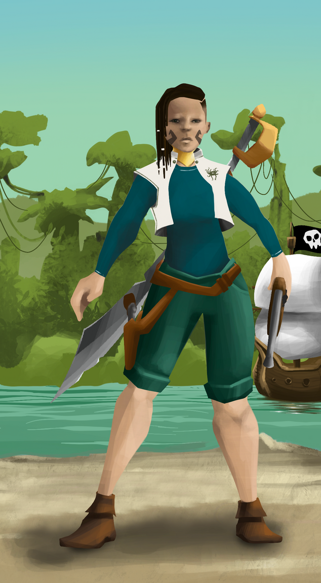 AlgoSeas Pirate #24706 NFT on Algorand