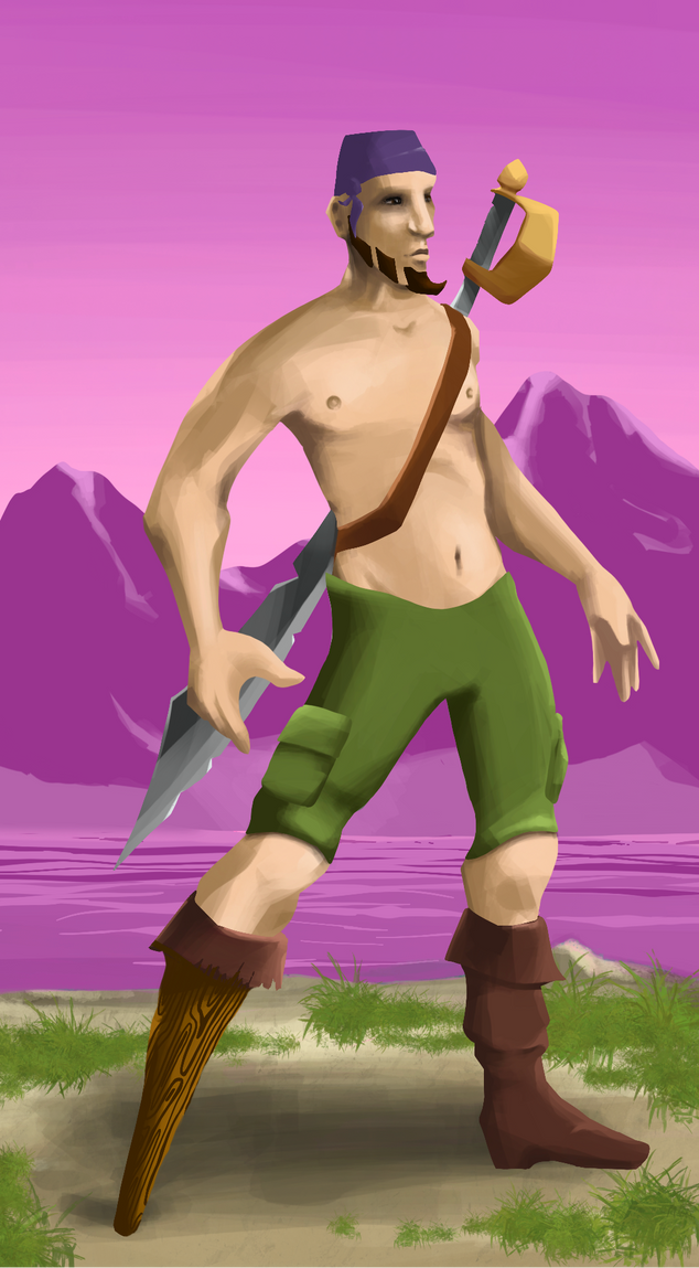 AlgoSeas Pirate #24709 NFT on Algorand