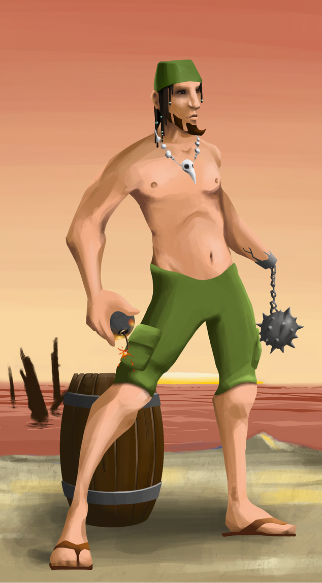 AlgoSeas Pirate #24713 NFT on Algorand