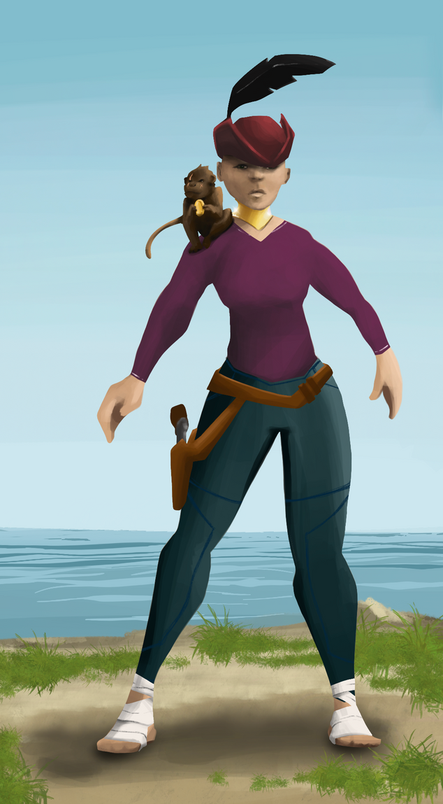 AlgoSeas Pirate #24725 NFT on Algorand