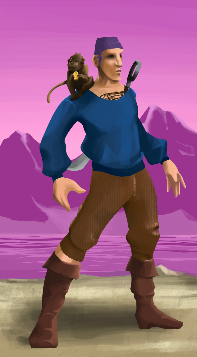 AlgoSeas Pirate #24727 NFT on Algorand