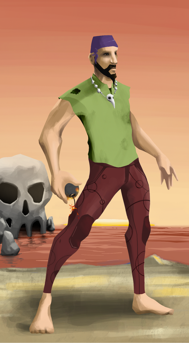 AlgoSeas Pirate #24732 NFT on Algorand